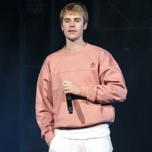 adidas originals 'Fallen Future' pink sweatshirt